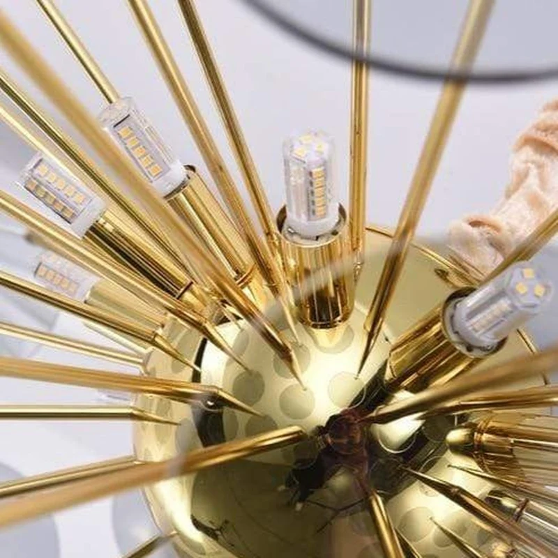 Lustre Frise Chrome