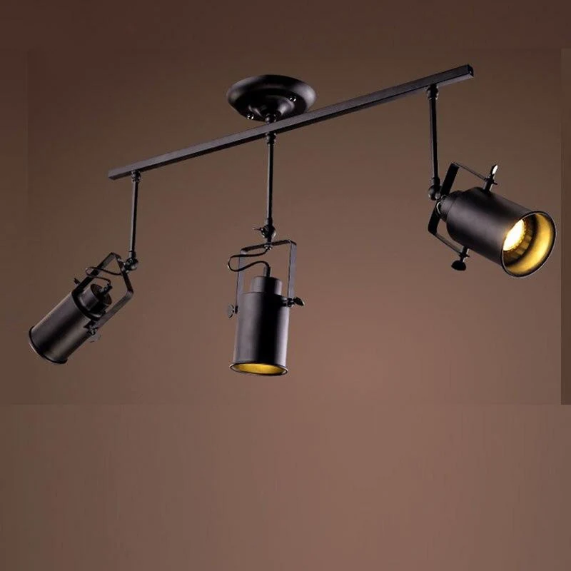 Lustre 3 Spots Noir