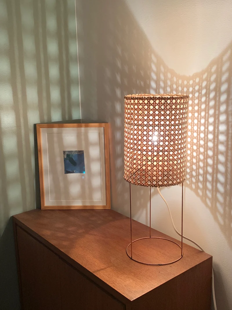 Lampe de chevet Small Nest Cannage