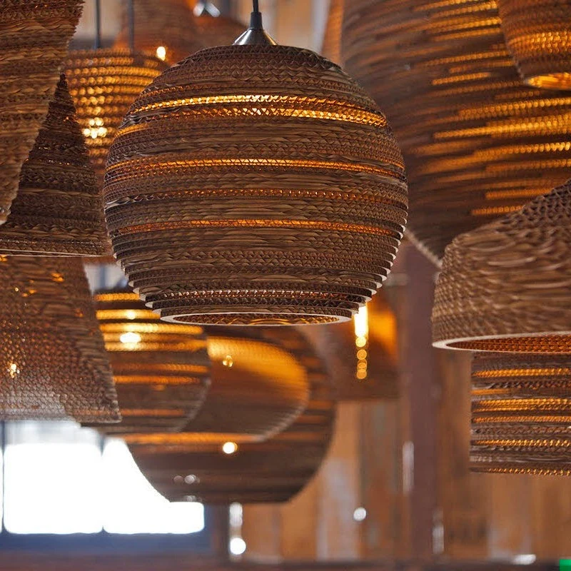Graypants Scraplight Moon Pendant Lamp