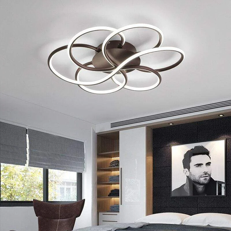 Lustre Metal Noir Industriel