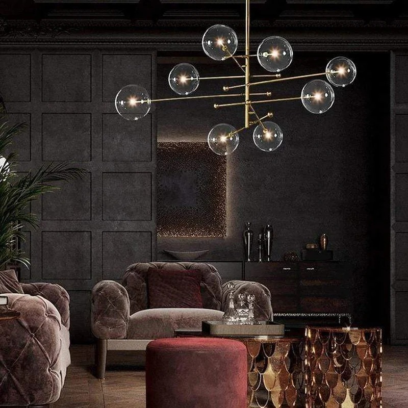 Lustre Dore Moderne