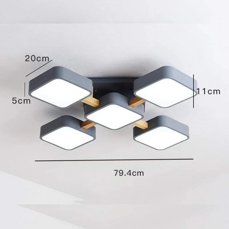 Lustre Multi Lampes