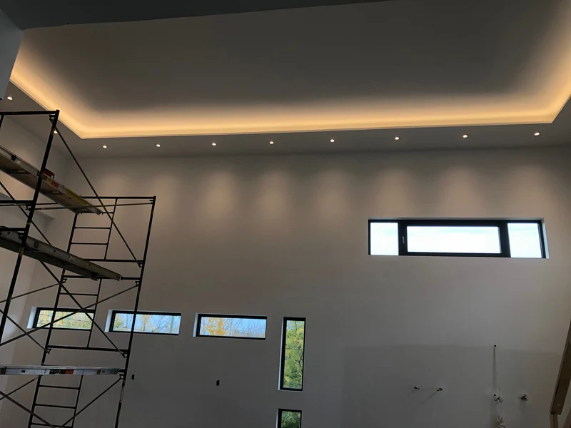 Profilé d'aluminium avec diffuseur NTALB-114 pour Ruban DEL lumineux 2 mètres